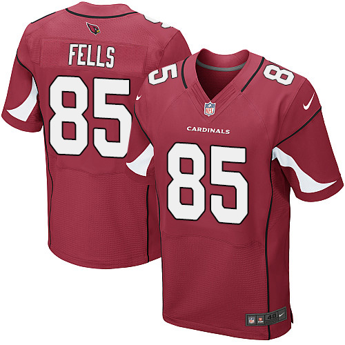 Men's Elite Darren Fells Nike Jersey Red Home - #85 NFL Arizona Cardinals